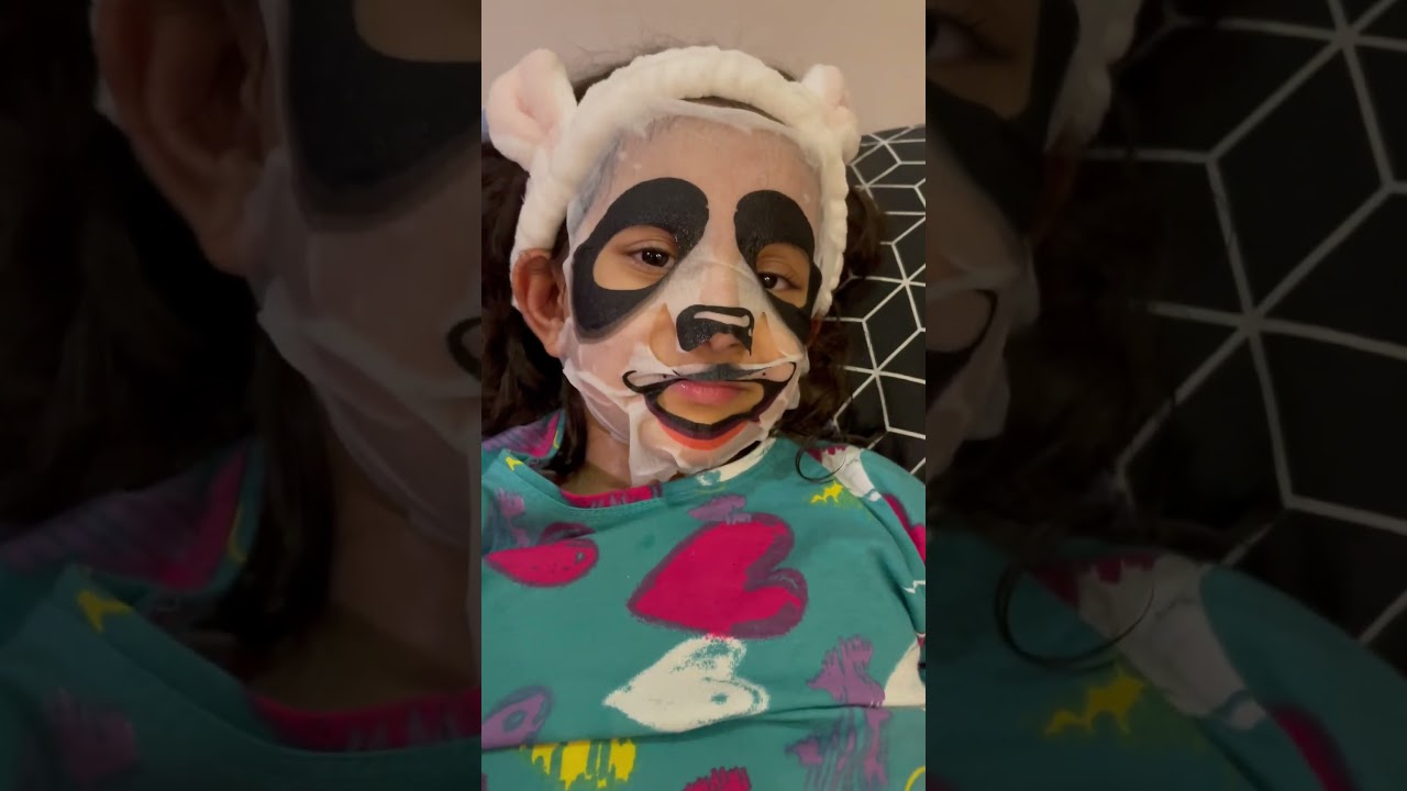 Face Masks Panda Skincare Kids Beautiful skin PandaMask #Kidfriendly #masks #skincare #kidsmask