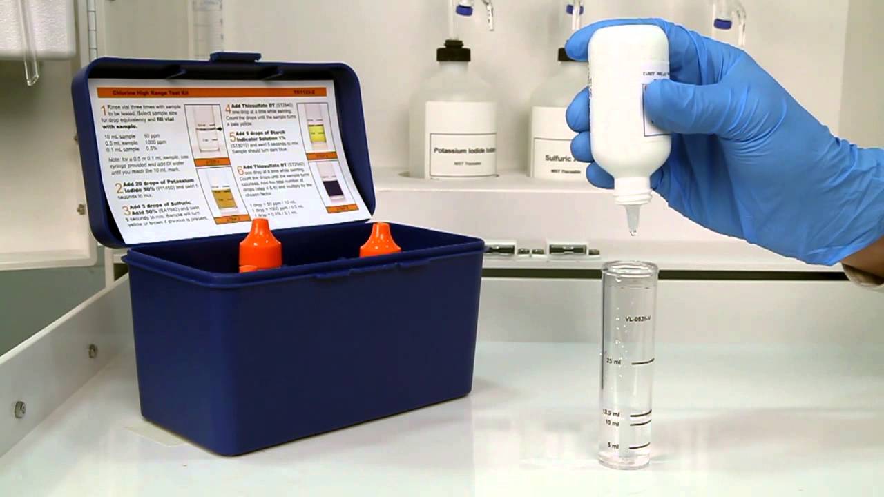 Chlorine (High Range) Test Kit - TK1123-Z