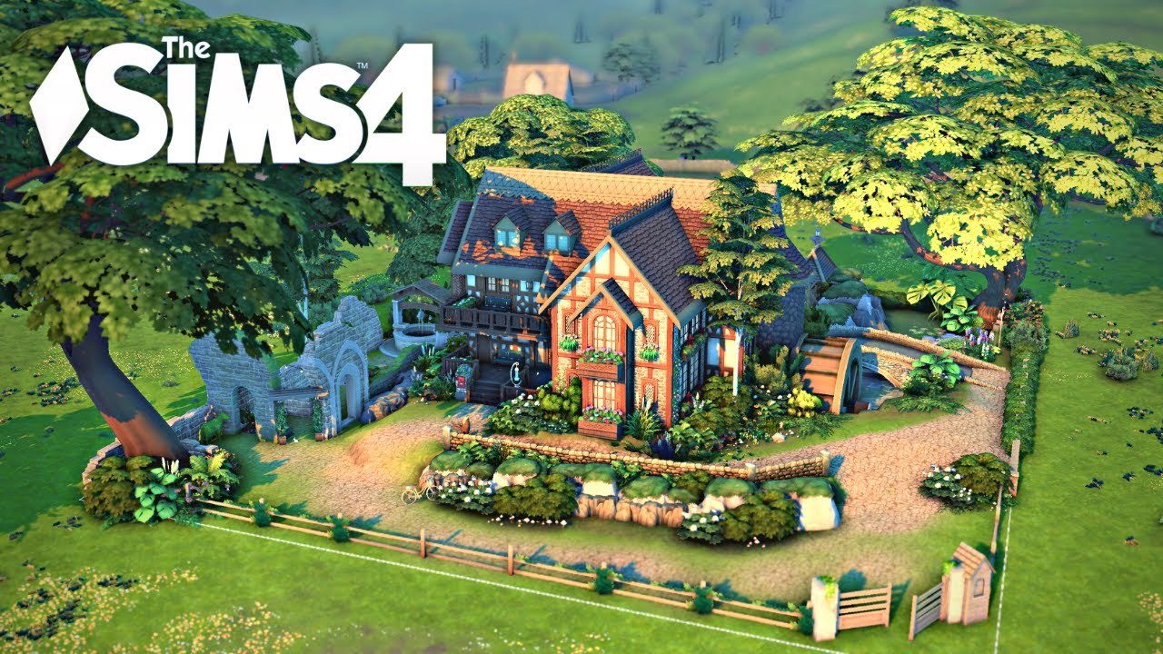 Big Family Cottage | The Sims 4 Stop Motion Build | bb.sims4