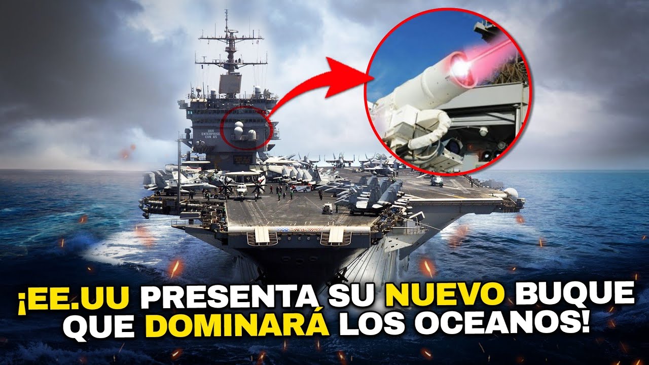 El ULTRAMODERNO portaaviones que reemplazar&aacute; al Gerald Ford de EE.UU: USS Enterprise