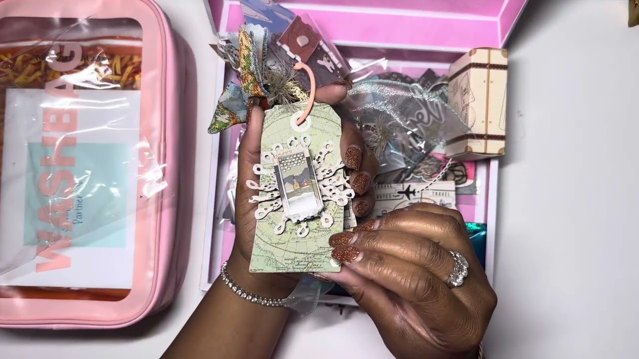 Pack Your Bags Swap Reveal #13 - Monica (@BeadnBloomCrafts)