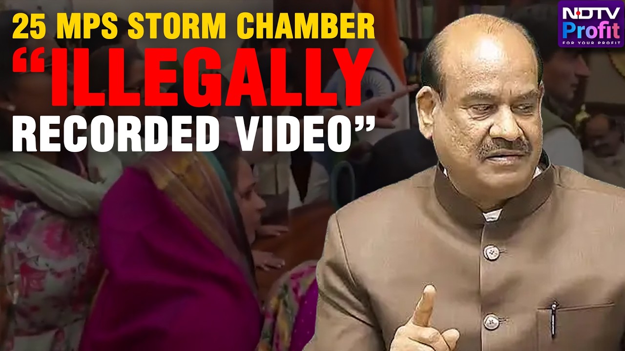 Kiren Rijiju Shares Video: 25 Congress MPs Storm Speaker's Chamber, threaten PM | Illegally Recorded