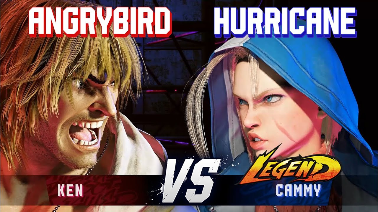 SF6 ▰ ANGRYBIRD (Ken) vs HURRICANE (Cammy) ▰ High Level Gameplay