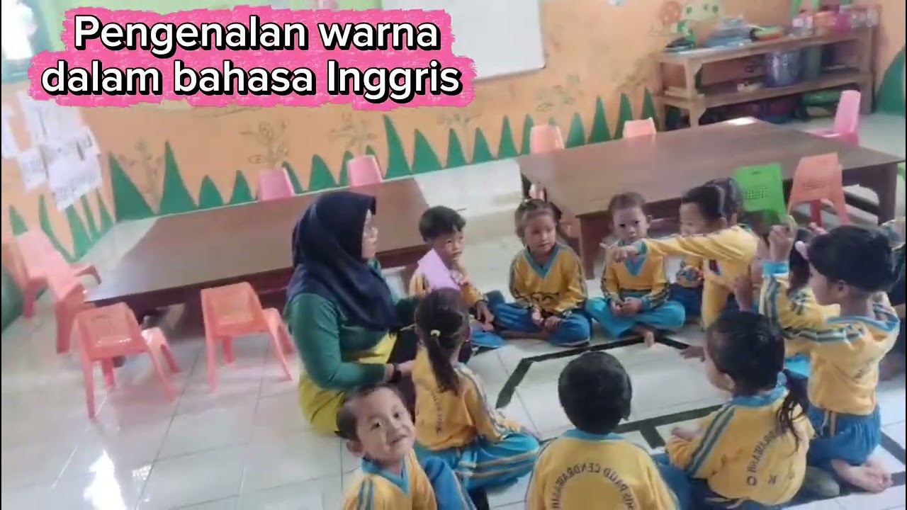 Pembelajaran Tema Alam Semesta (semua ciptaan Tuhan YME) di Pos PAUD Cendrawasih 