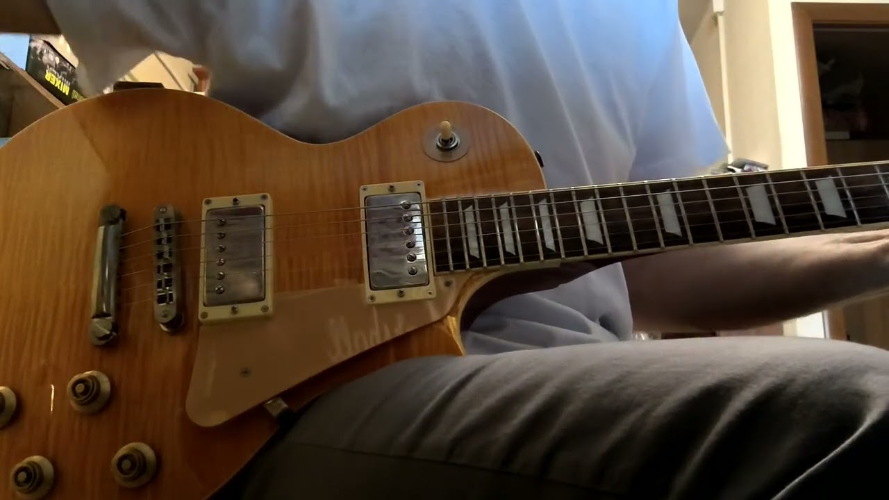 Les Paul и Marshall JVM 210H  cab 1960 B