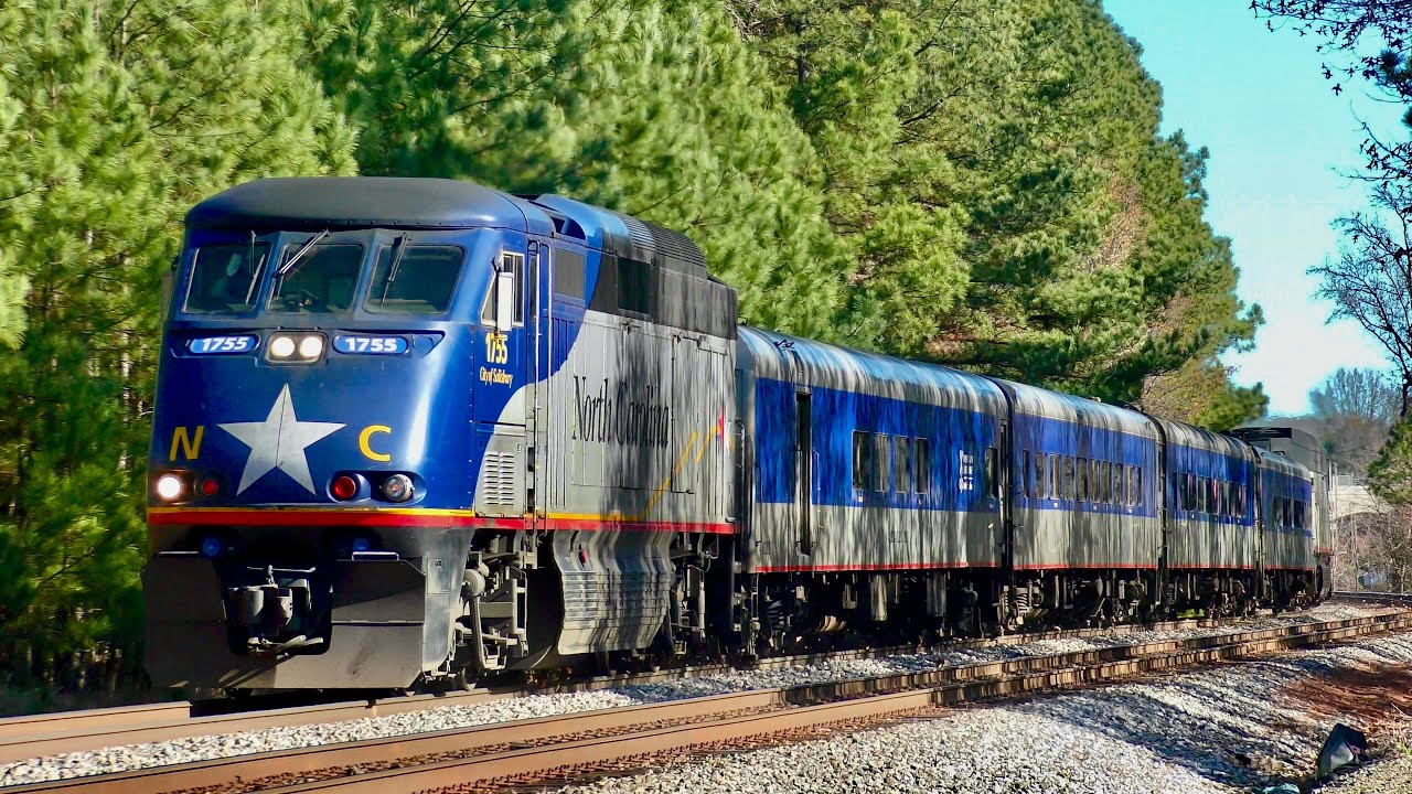50 Minutes of Fast Amtrak Trains