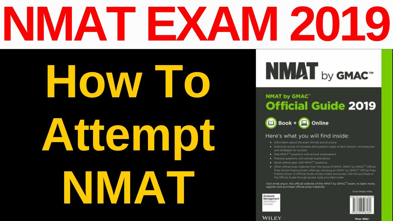 How To Attempt NMAT Exam 2019 | Strategy To Score 210+ By NMAT King