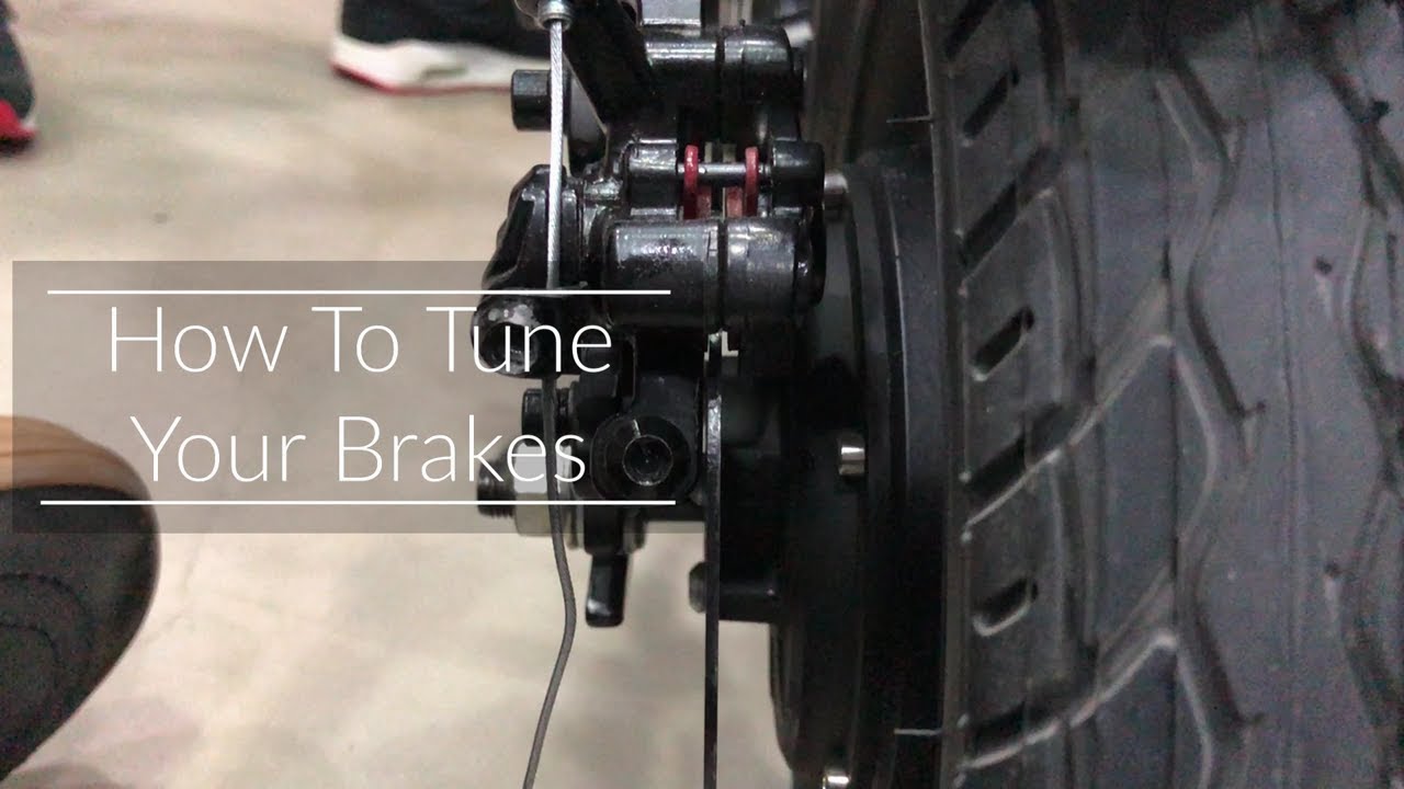 Electric Scooter Guide - How To Tune Your Brakes