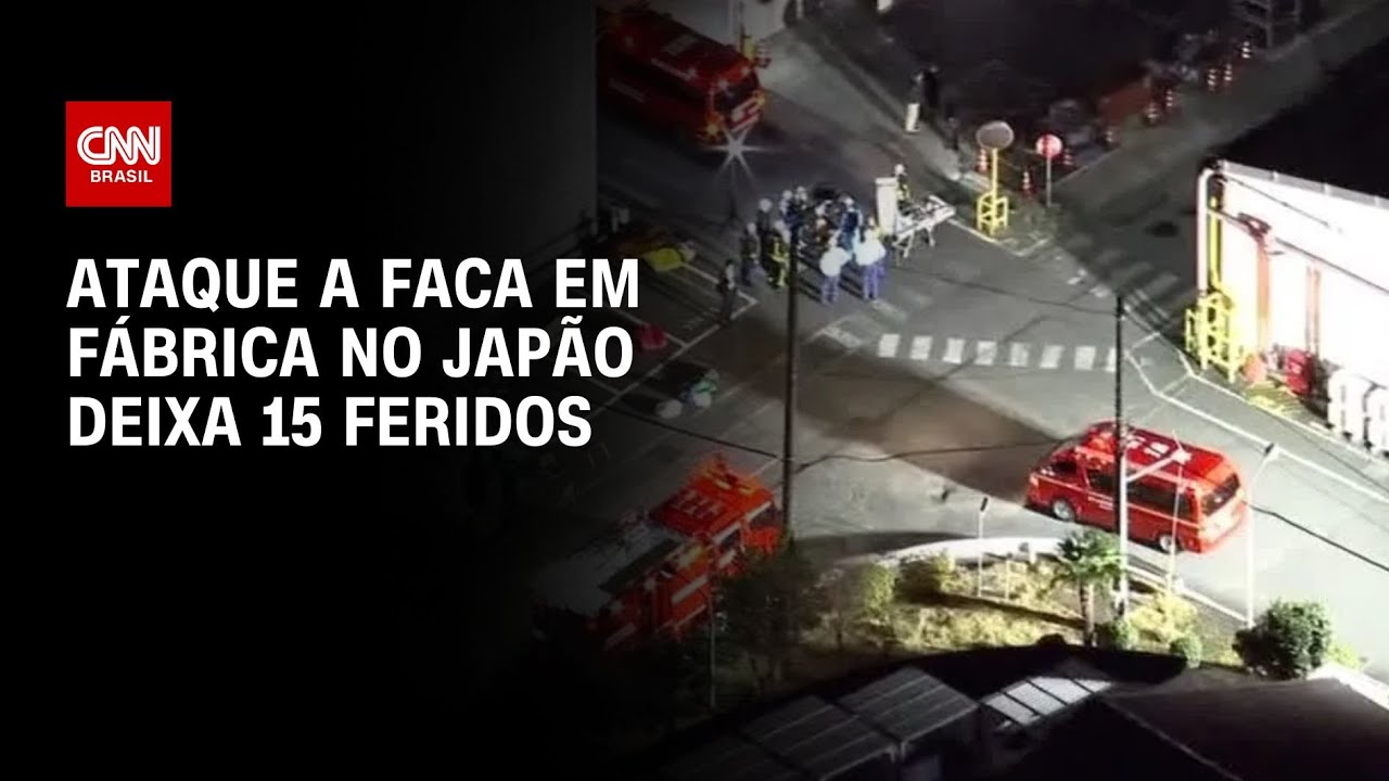 Ataque com faca e produto qu&iacute;mico deixa 15 feridos no Jap&atilde;o | CNN 360&deg;