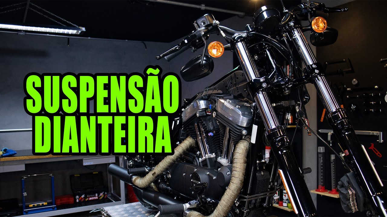 Manutenção na suspensão dianteira