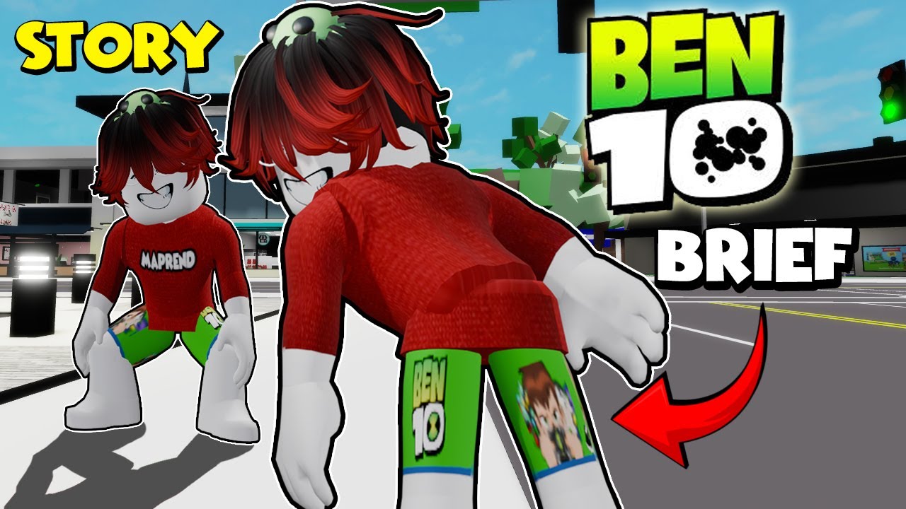 BEN10 Brief Story in BROOKHAVEN!!! | Roblox