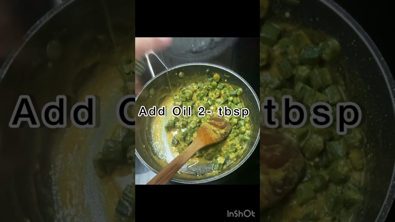 Bhindi or Okra with Andy or Eggs 🥚 Recipe