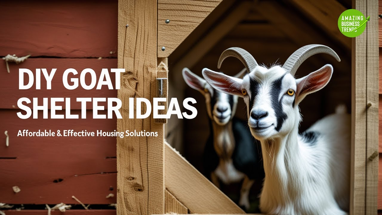DIY Goat Shelter Ideas: Affordable & Effective Housing Solutions