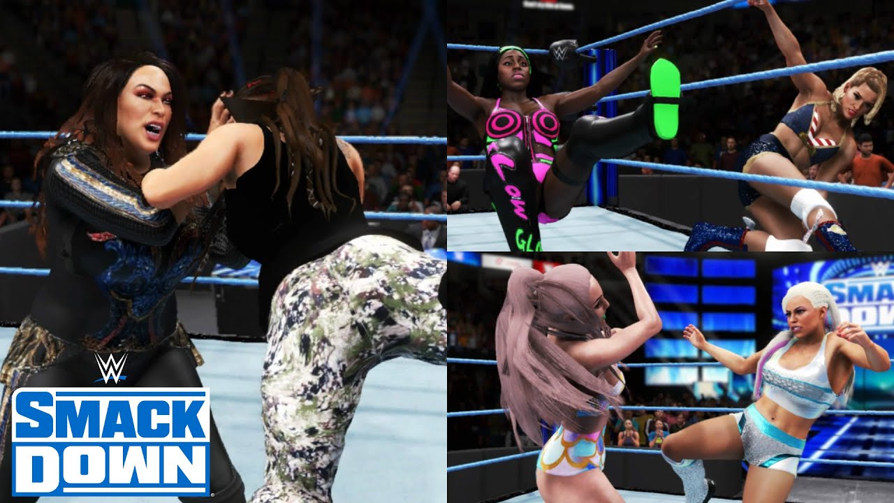 WWE 2K20 SMACKDOWN MONEY IN THE BANK QUALIFYING MATCHES