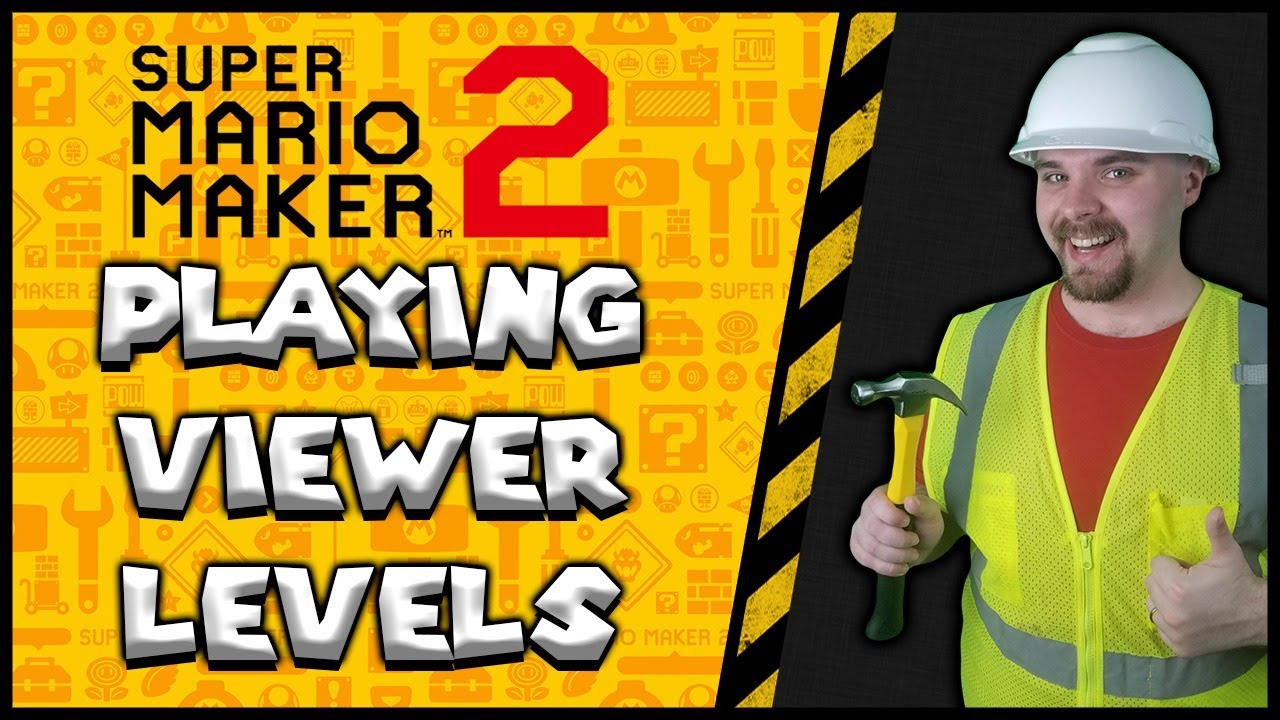 Super Mario Maker 2 - Playing Viewer Levels - Live