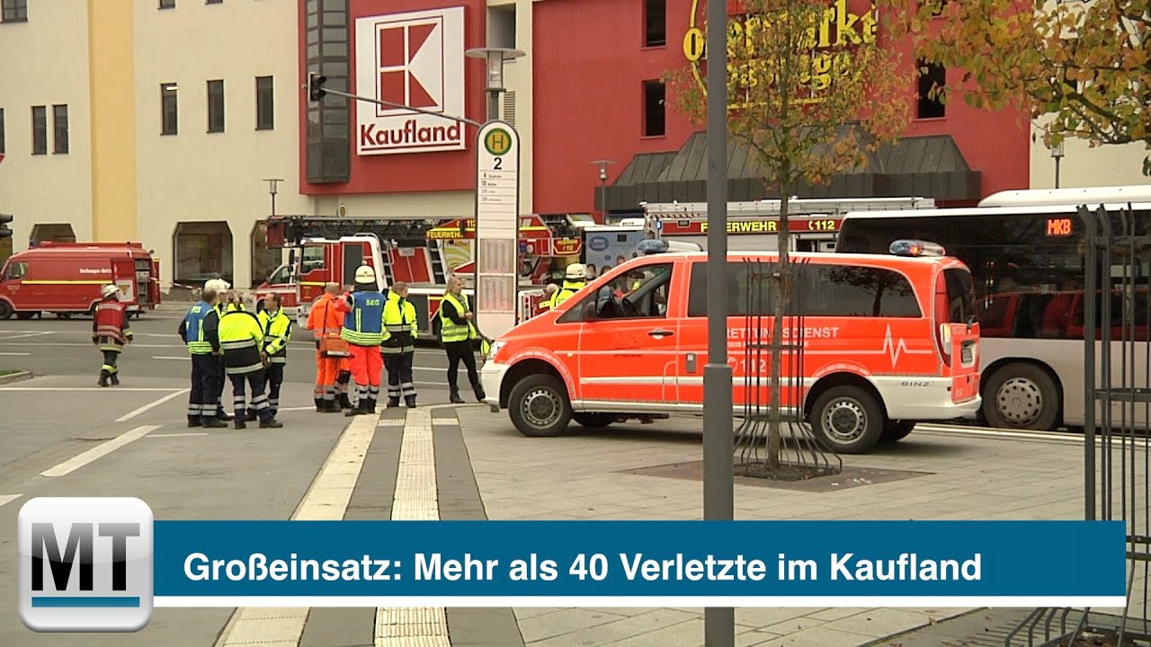 46 Verletzte - Obermarktpassage evakuiert