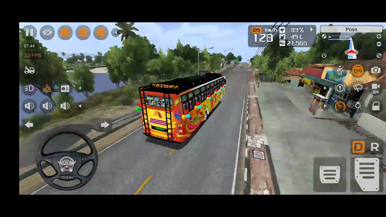 🇮🇳India 🚌bus game 😶‍🌫️ Euro truck simulator 🚛
