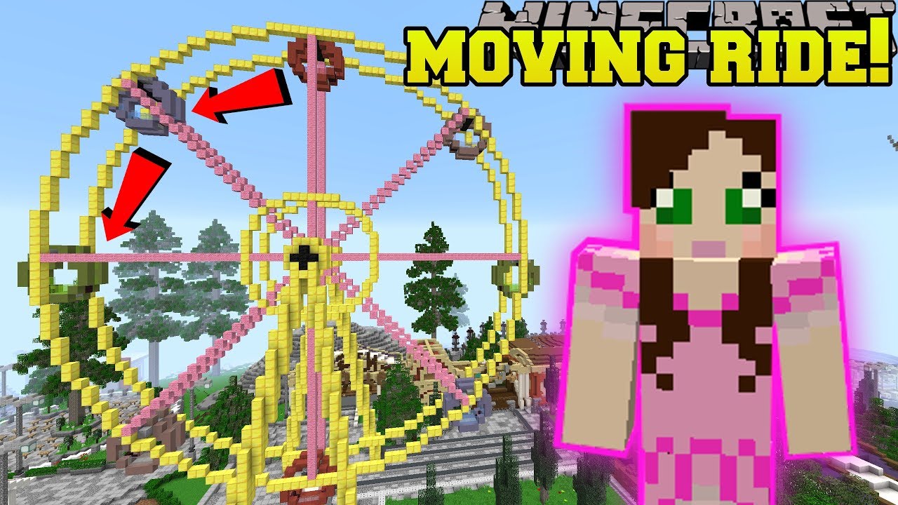 Minecraft: MOVING FERRIS WHEEL RIDE!!! - HERO FAIR [2]