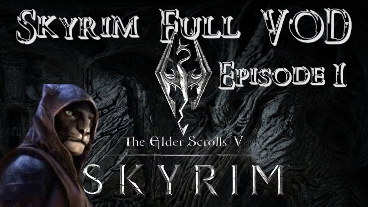 CATDAN RETURNS! | SKYRIM Twitch VOD 1