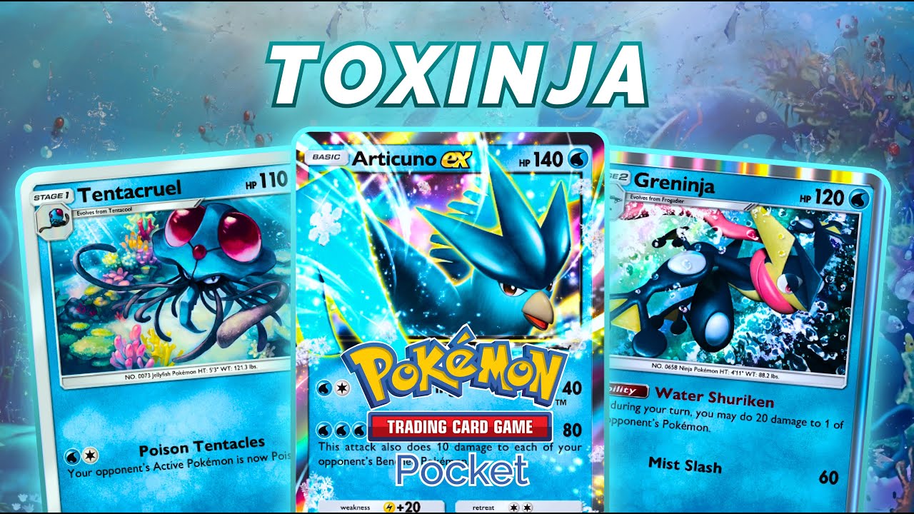 Shurikens & Venom! This Greninja Deck is RELENTLESS! 💥 | Pokémon Pocket Gameplay