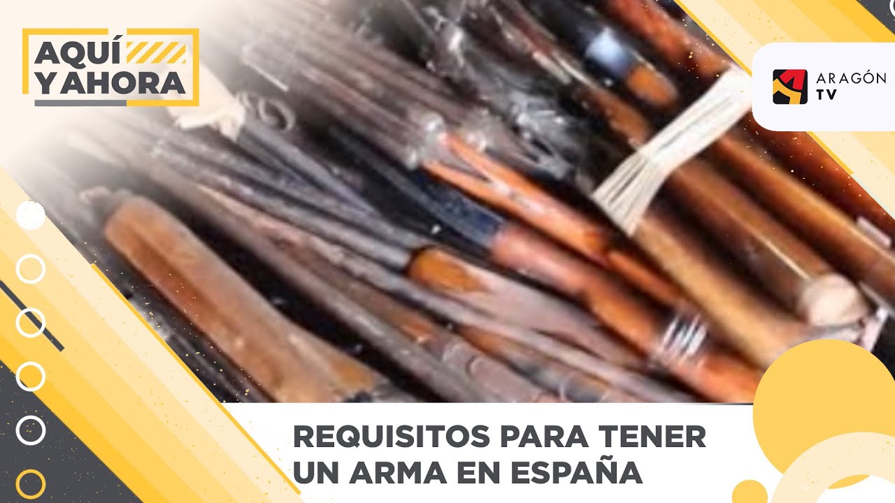Requisitos para tener un arma en España