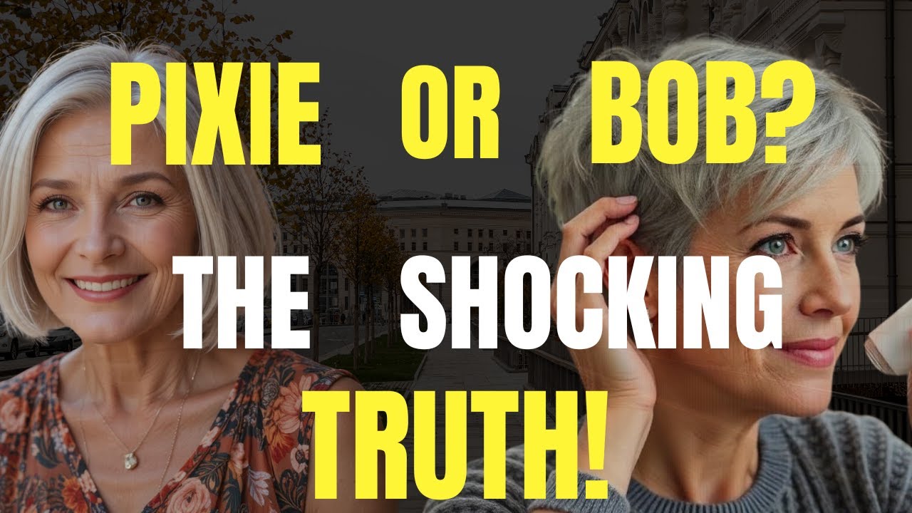 Pixie vs Bob After 60: The Haircut That Makes You Look 10 Years Younger!