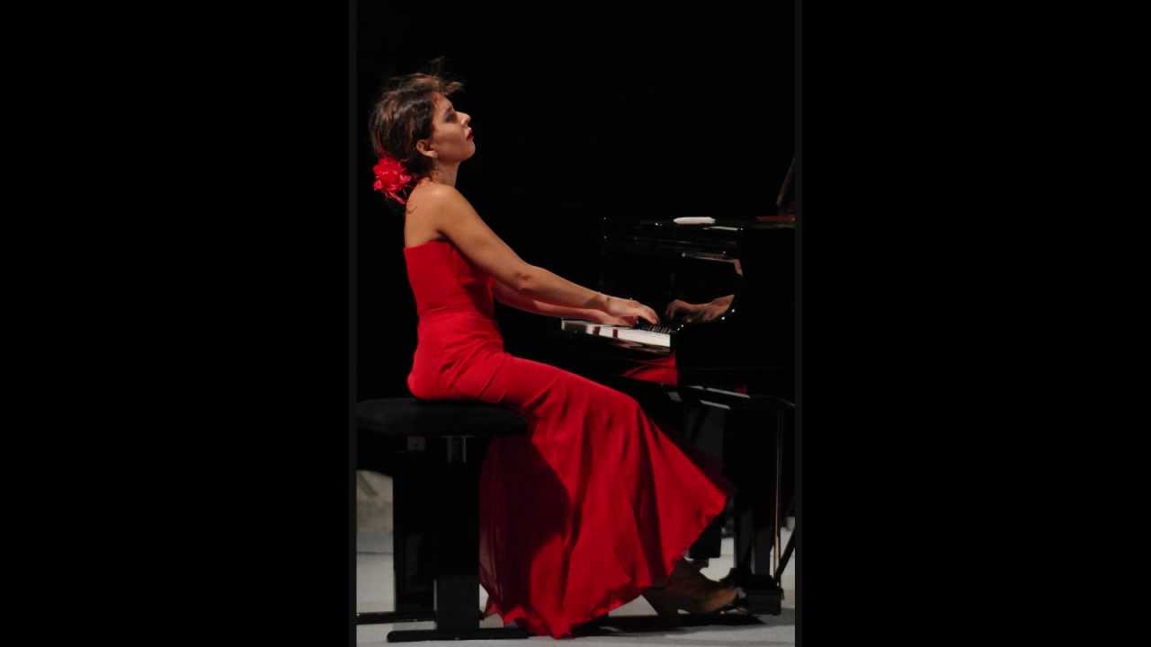AZNAVOUR La Boheme Piano solo by concert pianist Stephanie ELBAZ