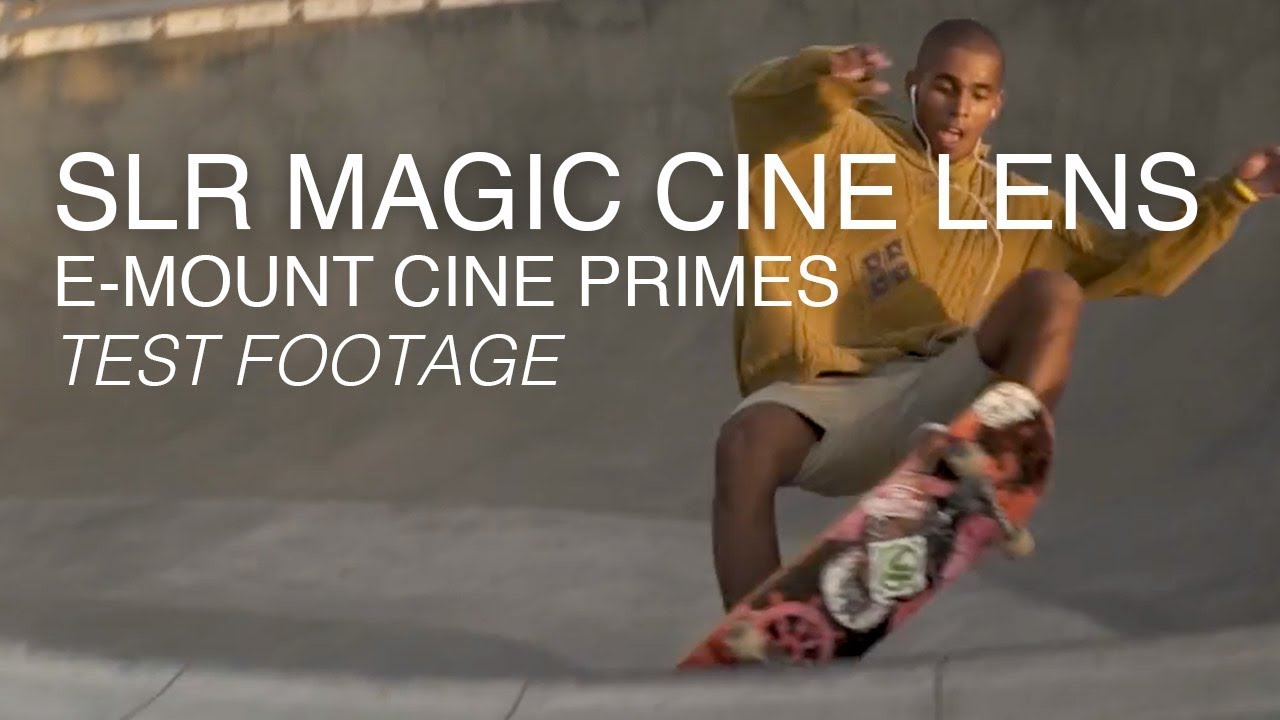 SLR Magic CINE Prime Lenses E-Mount &ndash; 35mm f1.2, 50mm f1.1, 75mm f1.4