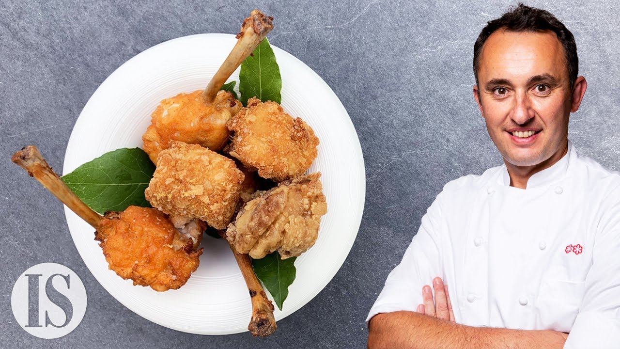 Il pollo fritto in un ristorante due stelle Michelin italiano con Alberto Faccani - Magnolia**
