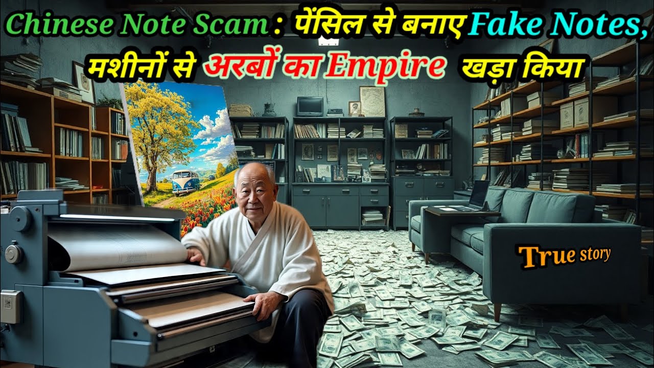72 साल के Chinese ठग का कमाल: पेंसिल से शुरू किया नकली नोटों का खेल, मशीनों से अरबों छापे?