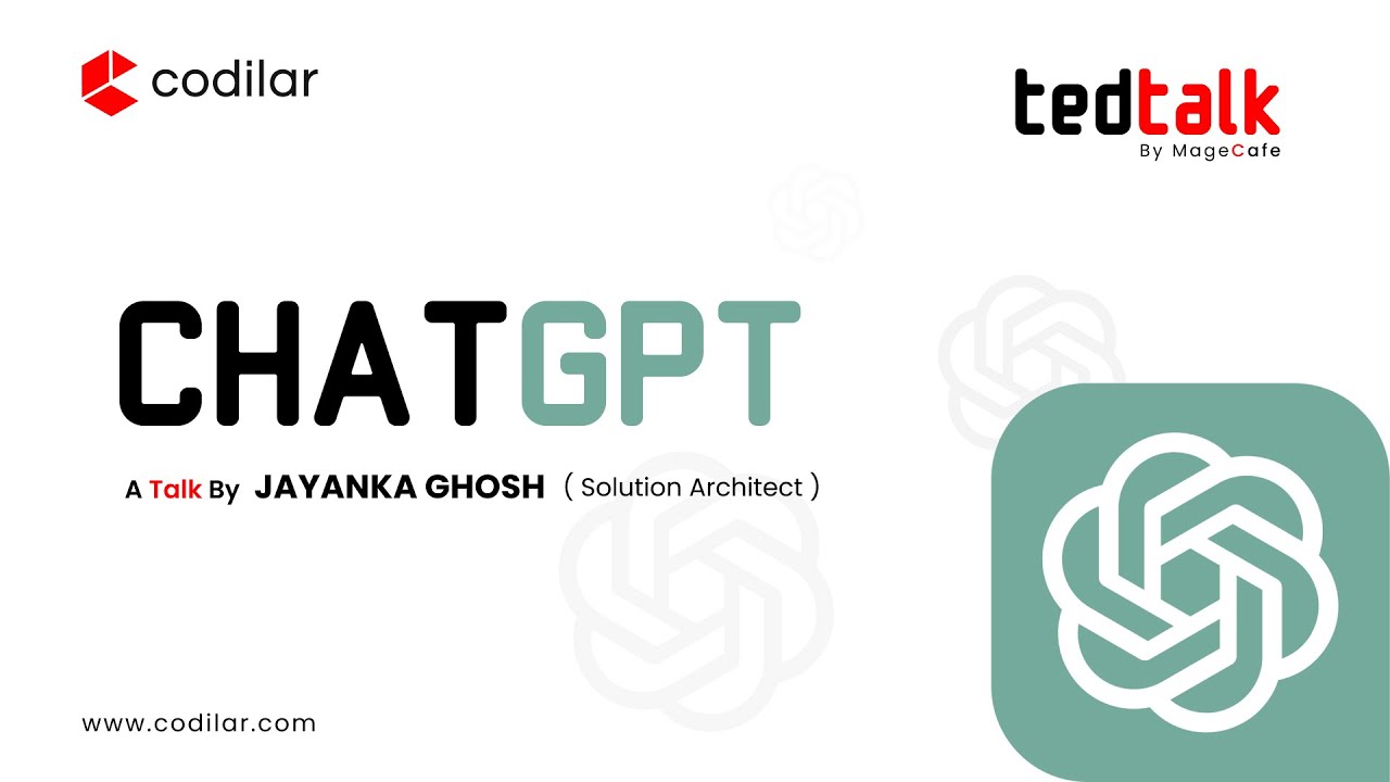 TED TALK | ChatGPT | Jayanka Ghosh| MageCafe | Codilar