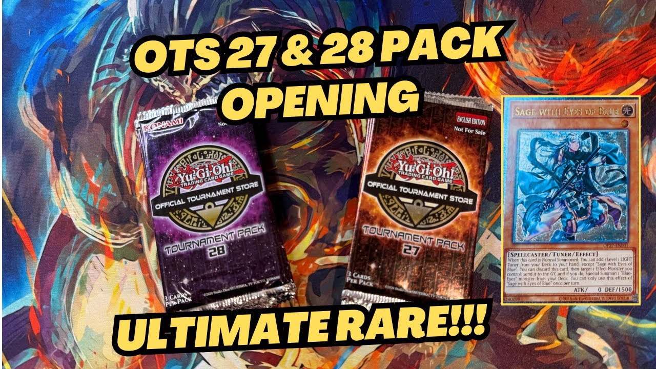 Yu-Gi-Oh! OTS Pack 27 and 28 opening ULTIMATE RARE PULL!!!