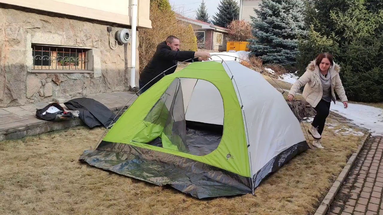 Обзор палатки High Peak Talos 4