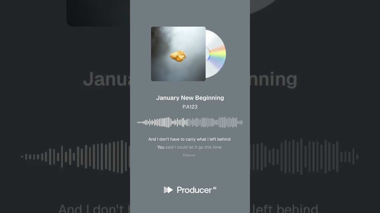 January New Beginning