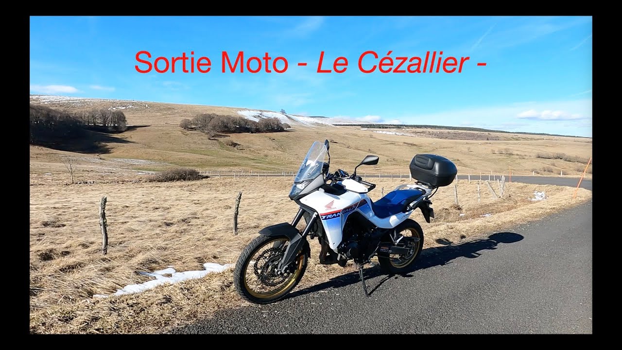 Sortie moto Le Cézallier (14 02 2024).
