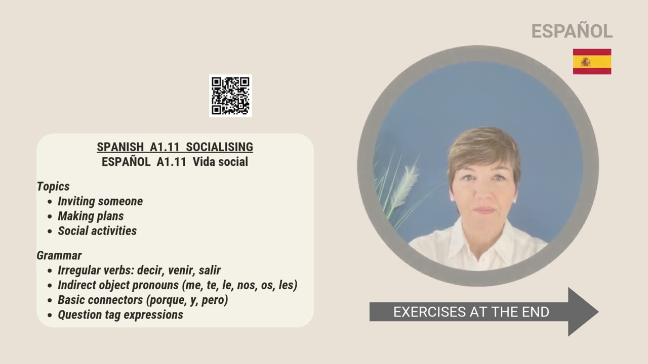 SPANISH sample A1 11  SOCIALISING