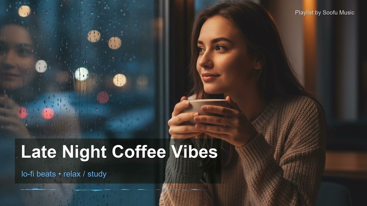 Late Night Coffee Shop ☕ Lofi Beats to Study/Relax to (No Ads)