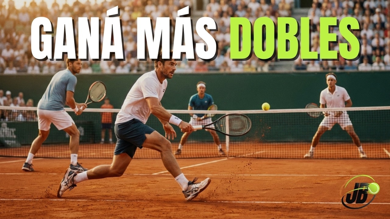 Tácticas de dobles en tenis 🎾 | Cómo posicionarte, qué hacer en cada punto y cómo ganar más partidos