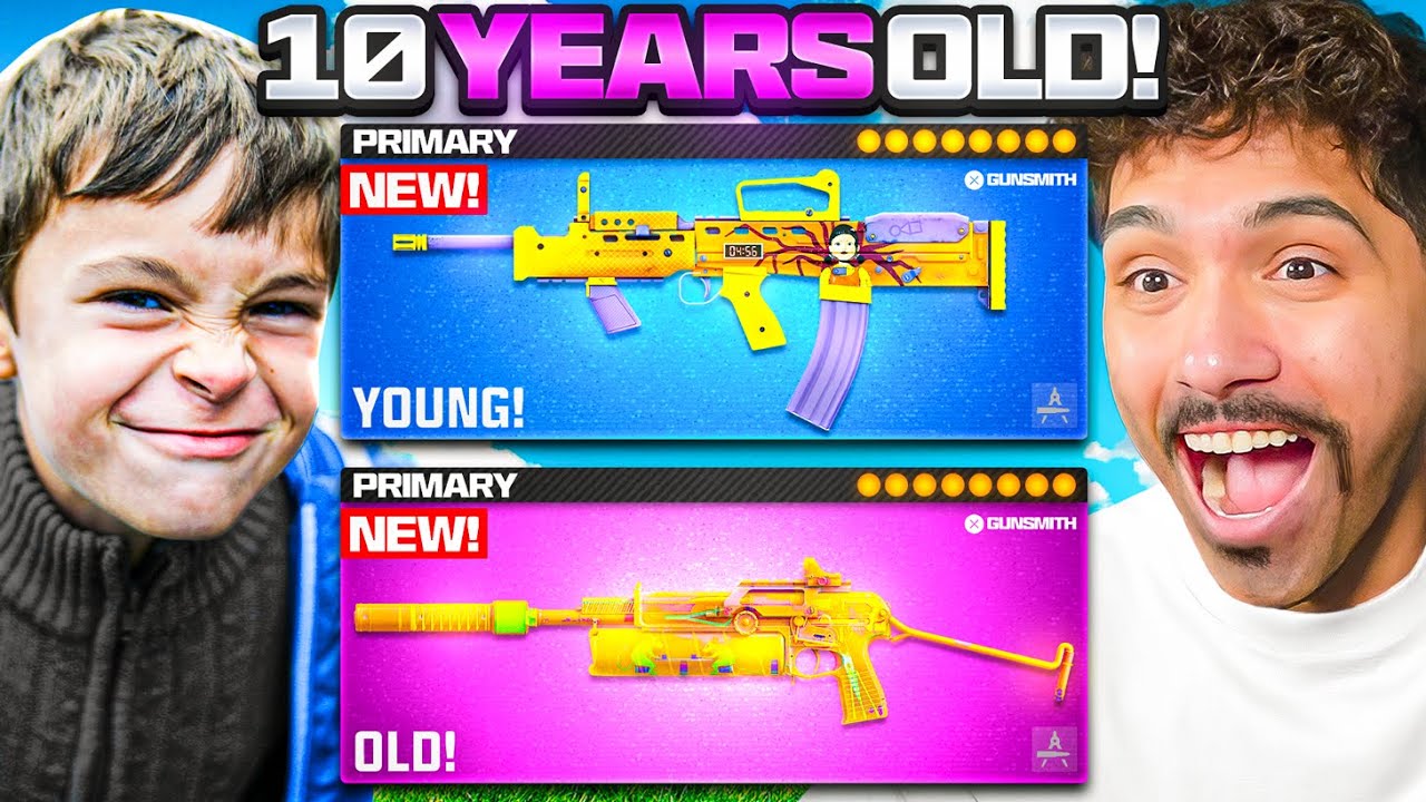 my YOUNGEST VIEWER makes my META loadout on Warzone