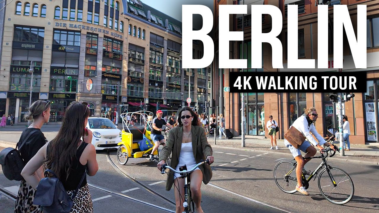 BERLIN, Germany 🇩🇪 Downtown on a Sunny Day ☀️ 4K Walking Tour