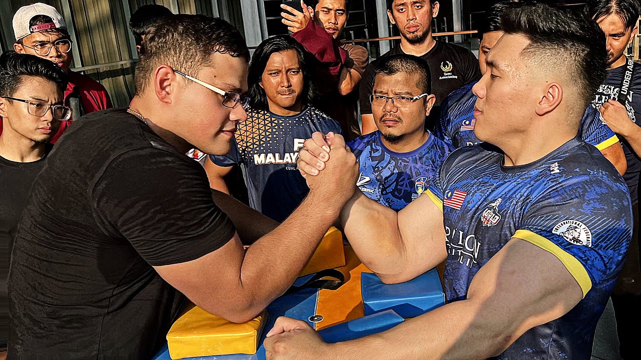 SCHOOLBOY AT MALAYSIA ARM WRESTLING CHAMPIONSHIP 2023