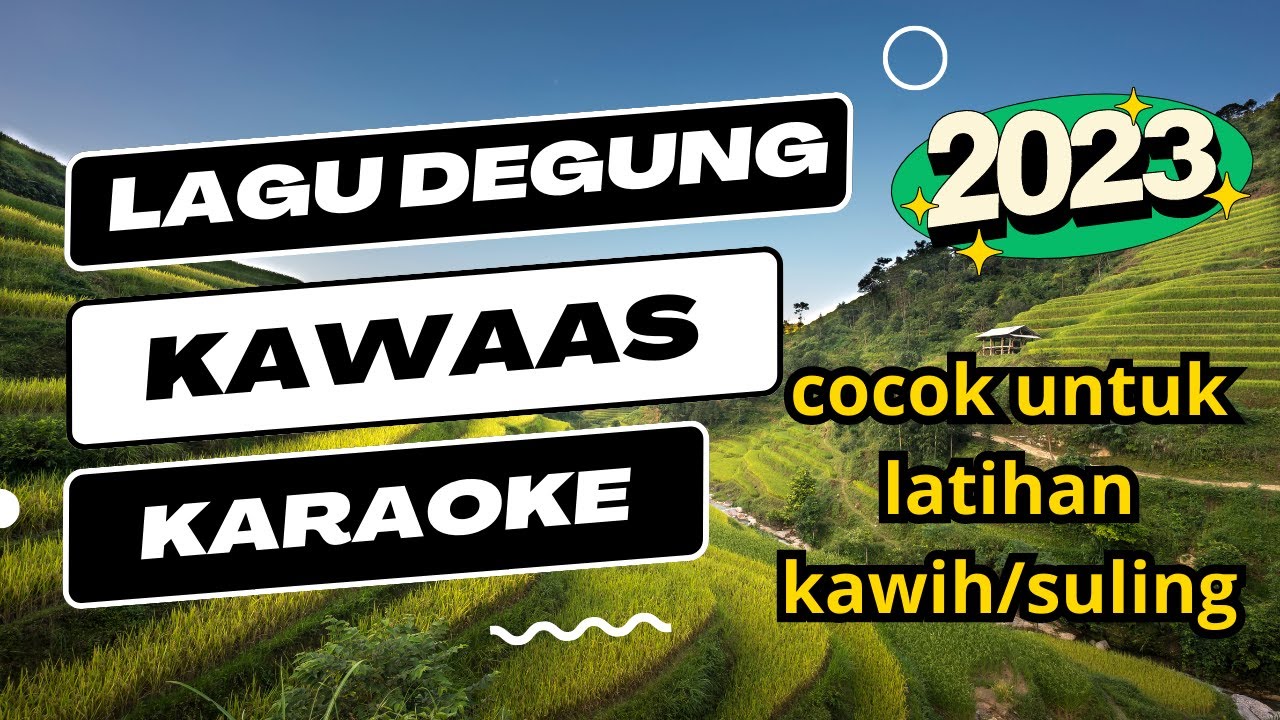 Karaoke Degung Sunda-Kawaas-tanpa vokal - TERBARU 2023