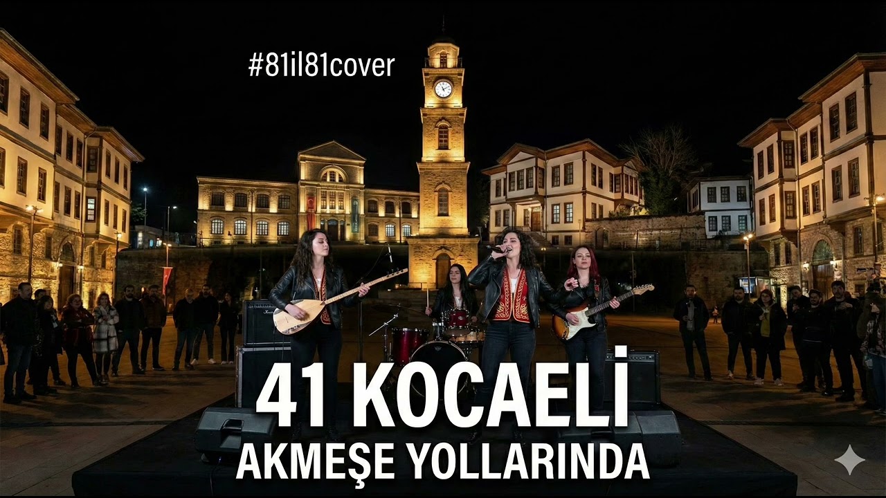 Kocaeli'nin Türküsü Rock'la Kükrüyor! Akmeşe Yollarında (Kadın Rock Grubu Cover) | 81 İl 81 Cover
