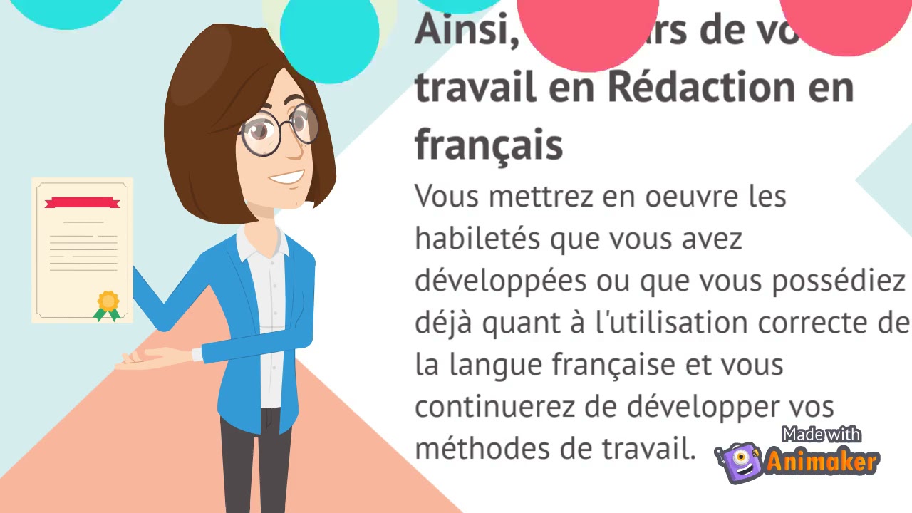 R&eacute;daction en fran&ccedil;ais