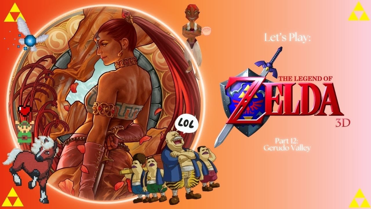✨✨ Gerudo Valley Theme Time💃🐎🏜️🏋️‍♀️🤼‍♀️ Let's Play: Ocarina of Time 3DS [Part 12] ✨✨
