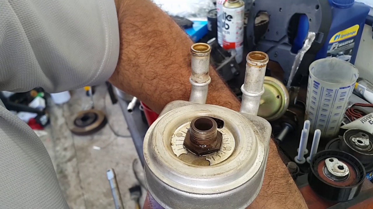 Óleo na Água?  Verifique o trocador de calor ! (Peugeot 307 2.0 2007)