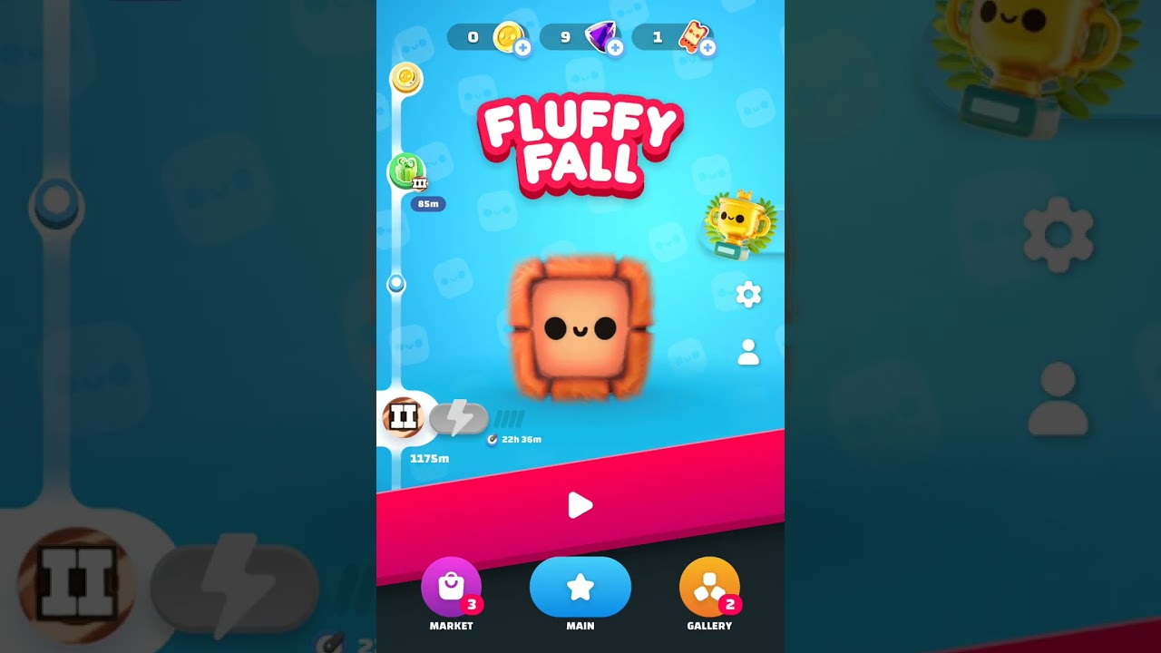 Fluffy fall кубики нова гра 1ч.@@Cat_in_minecraf 