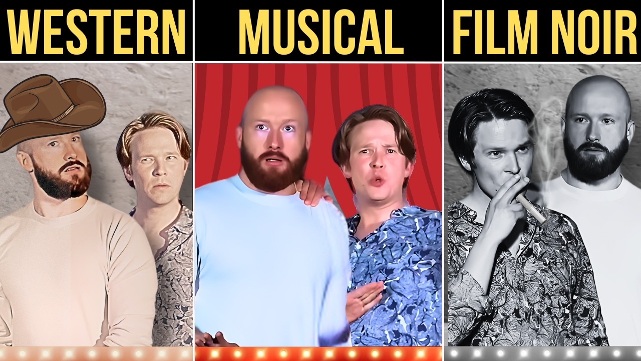 First day at work GOES WRONG in 8 different GENRES | The GENRE game | Shoot From The Hip