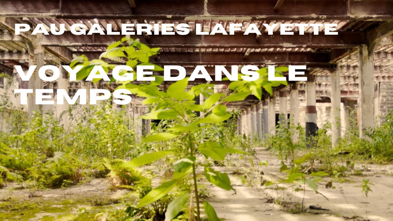Pau Galeries Lafayette voyage dans le temps