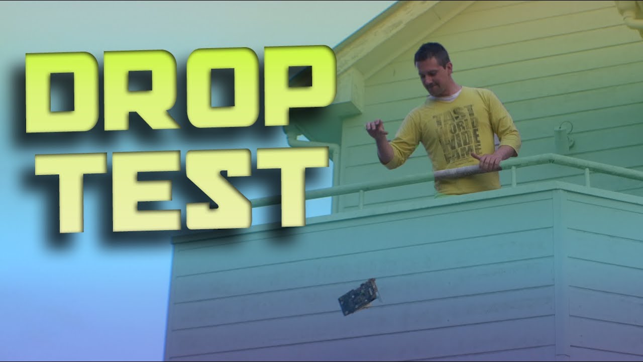 The CPU & GPU DROP Test - How STRONG are PC Parts?